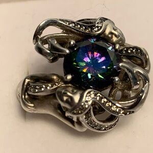 925 Sterling Silver Jeulia Mermaid Ring